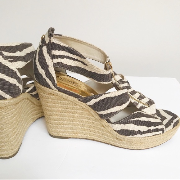 michael kors animal print trainers